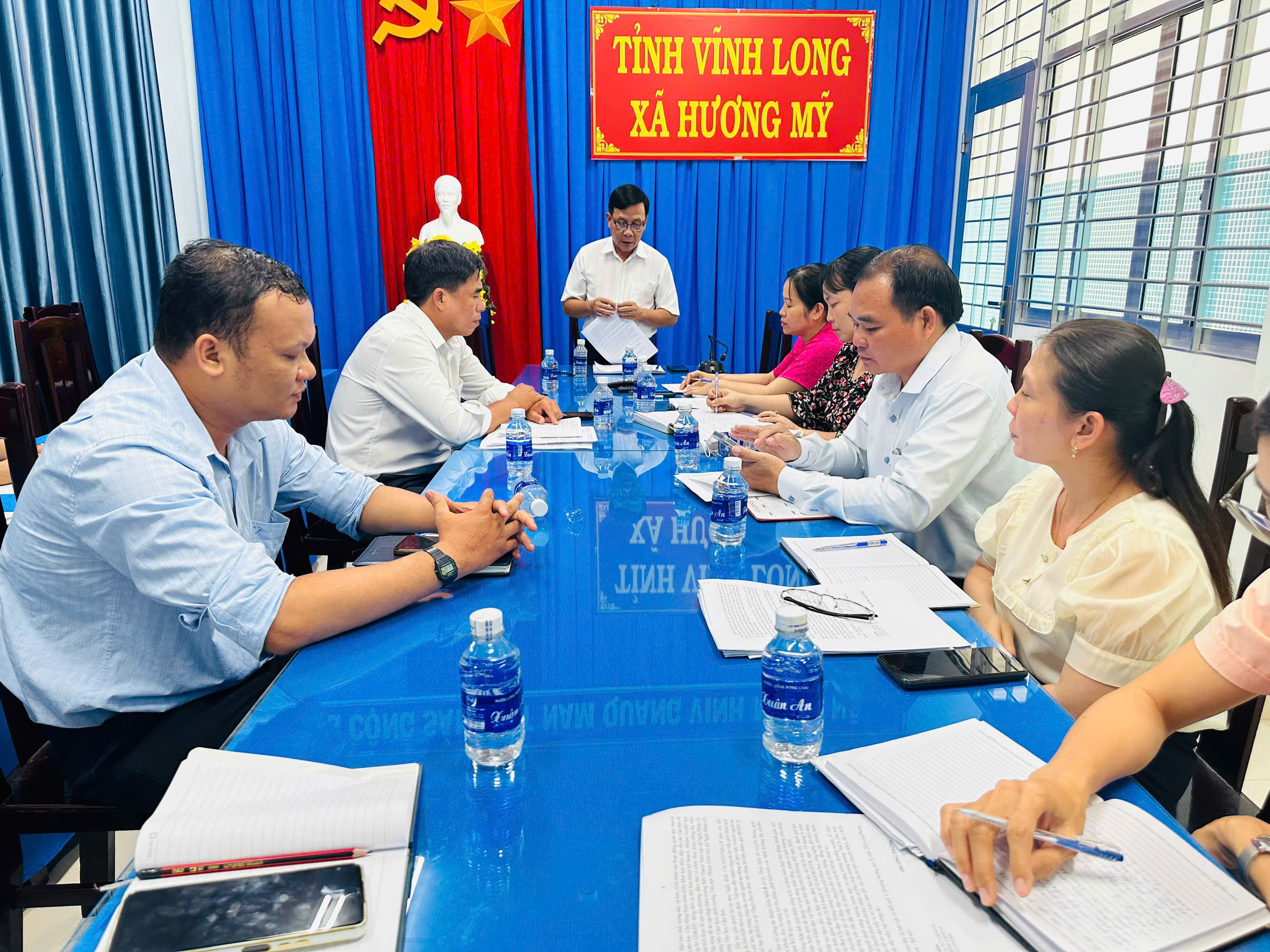 HỘI NGHỊ SƠ KẾT CÔNG TÁC QUÝ I NĂM 2026
PHÒNG VĂN HÓA – XÃ HỘI XÃ HƯƠNG MỸ